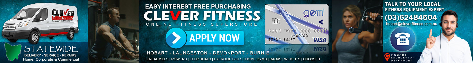 Gym Equipment Interest Free Hobart